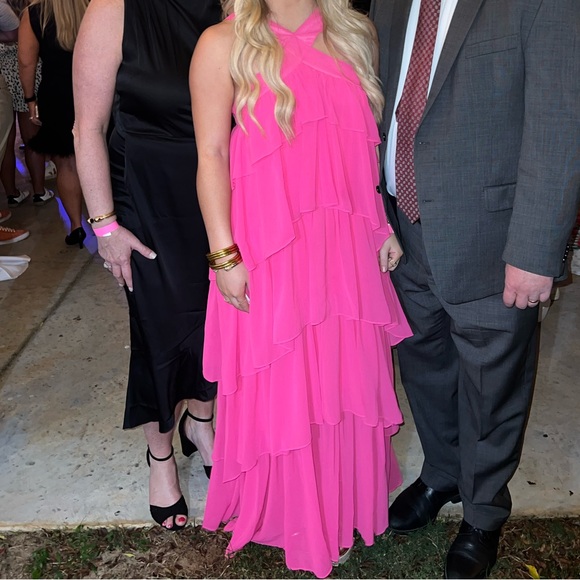 Boutique long pink dress - Picture 2 of 2